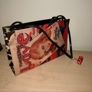 “ I love Lucky “ shoulder casino purse